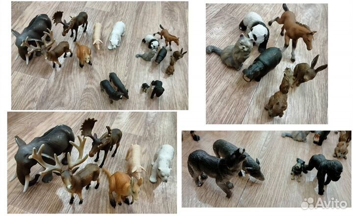 Фигурки животных (Mojo, Collecta, Procon и др.)