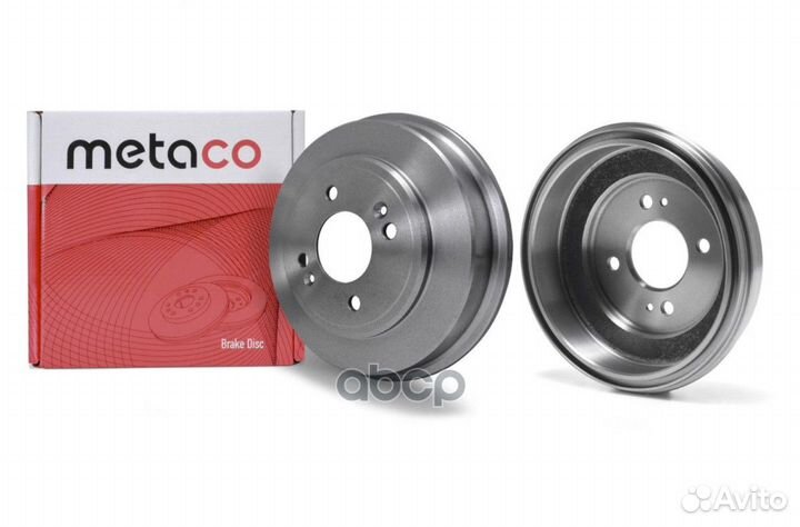 Барабан тормозной hyundai getz 02- 3070039 metaco