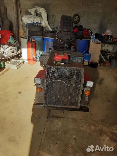 Минитрактор самодельный переломка