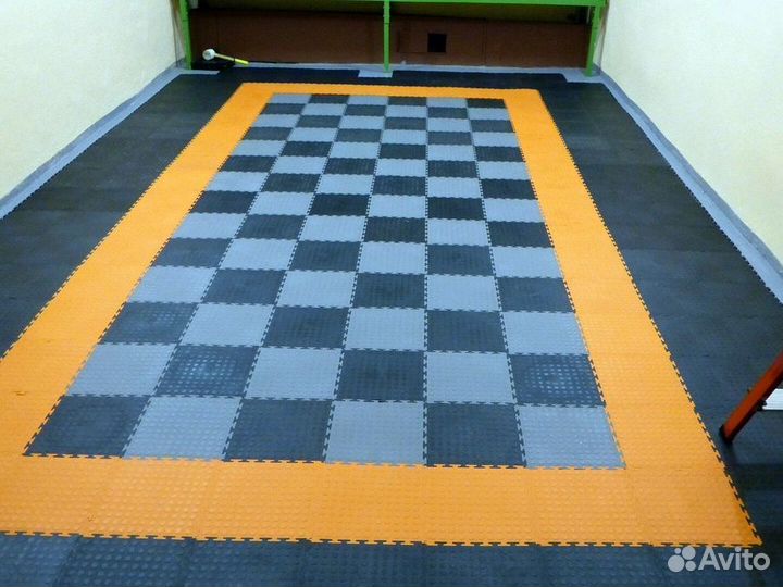 Модульное напольное покрытие