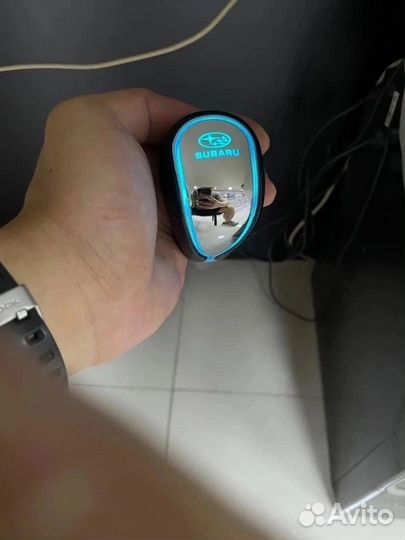 Светодиодная LED ручка кпп на любой автомобиль