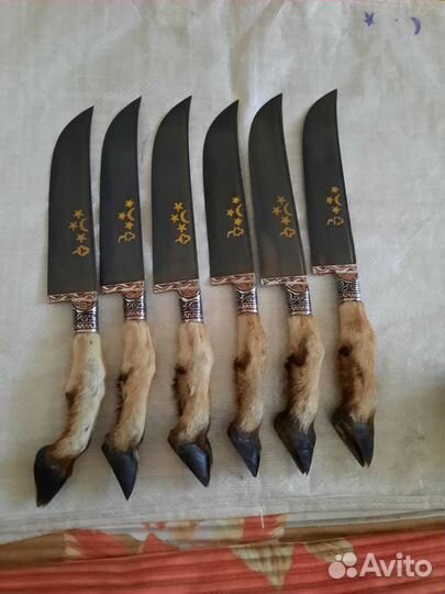 Узбекский нож пчак «Лапка Косули»