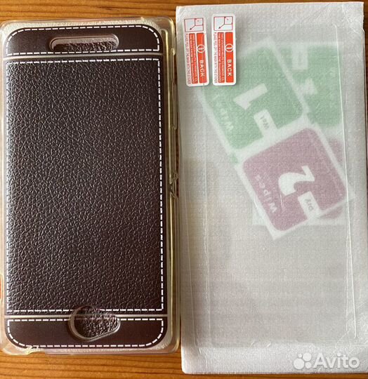 Чехол бампер на Sony S39H + 2 стекла защитных