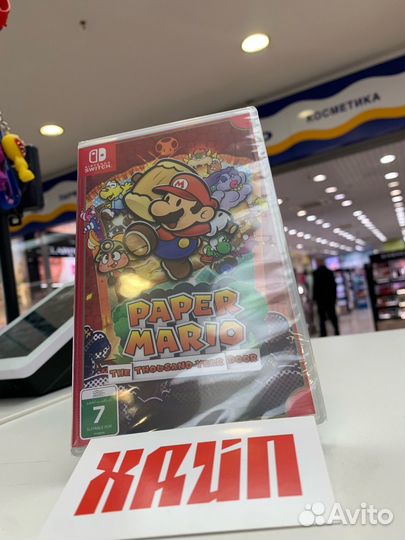 Видеоигра Mario paper nintendo switch