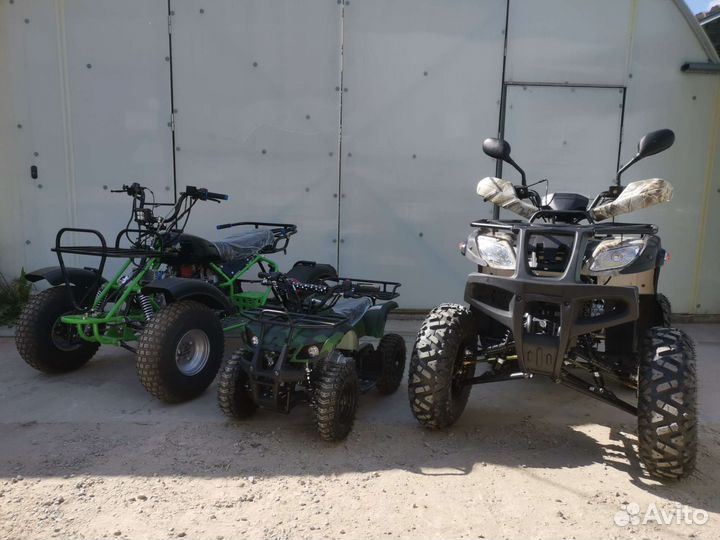 Квадроциклы ATV 50-125-140-180-200-250