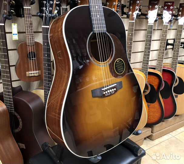 Электроакустическая гитара Cort earth100SSF-SB