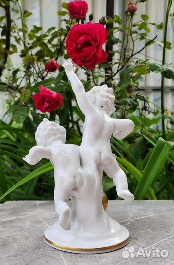 Фарфоровая статуэтка Пути ГДР 60е годы