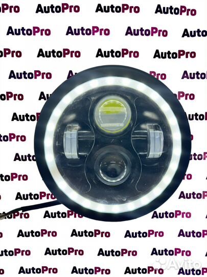 Фара на мотоцикл с корпусом 6.5 дюйм