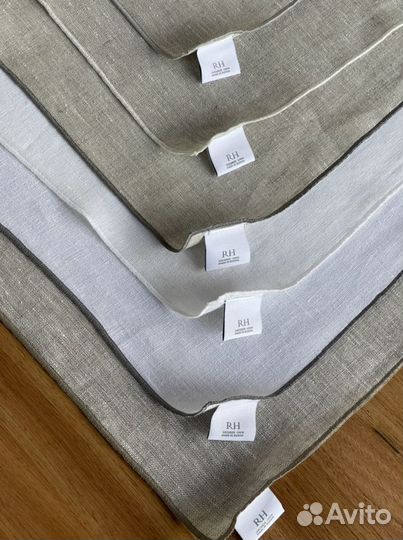 Салфетки плейсматы умягченный лен экспорт США