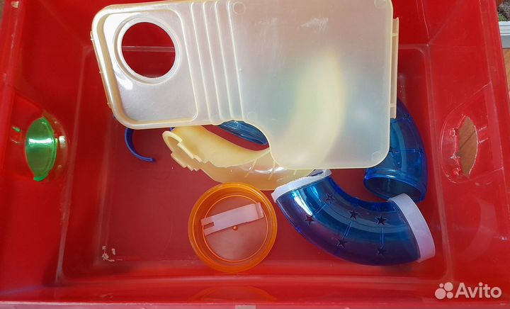 Клетка для хомяка б/у+ корм