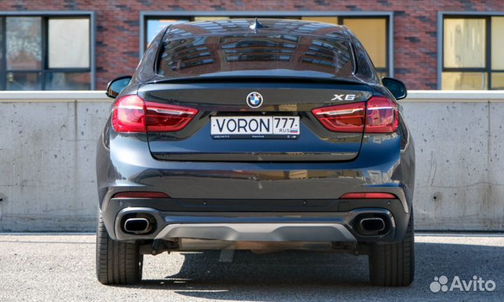 Аренда BMW X6 от одной минуты в Москве