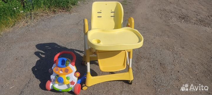 Детский столик и ходули