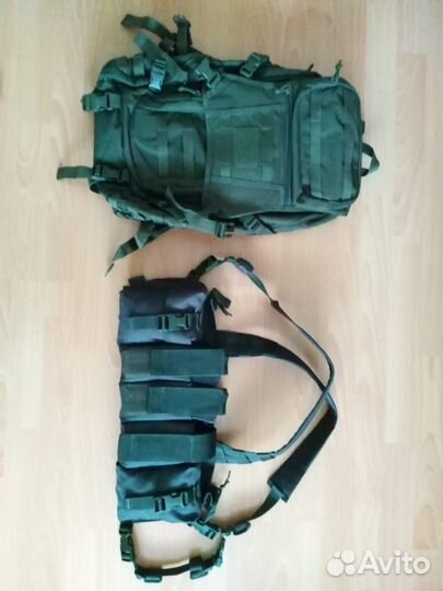 Разгрузочный жилет. Рюкзак тактический спортивный