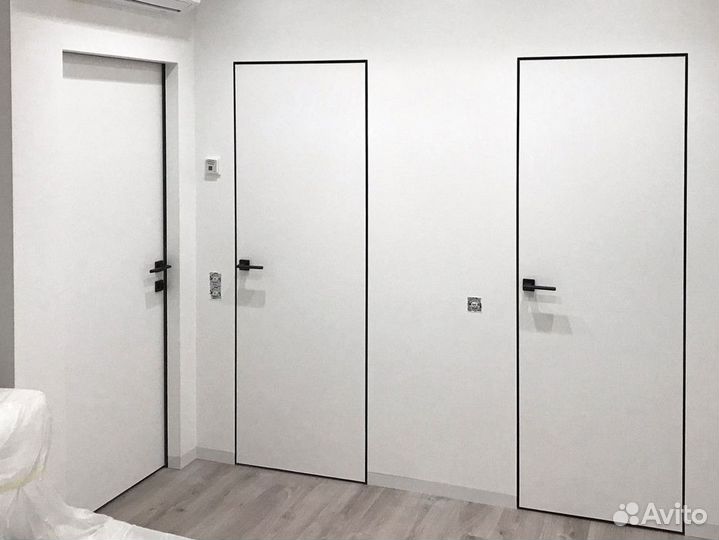 Двери межкомнатные скрытые под отделку