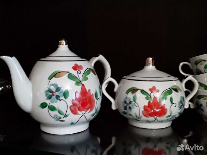 Сервиз чайный Туркменистан, времён СССР