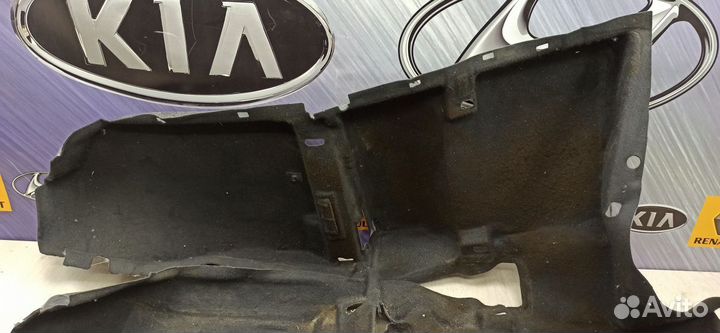 Ковролин салона Обшивка пола Hyundai solaris