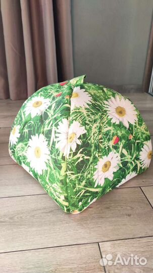 Домик для кошки с подушкой