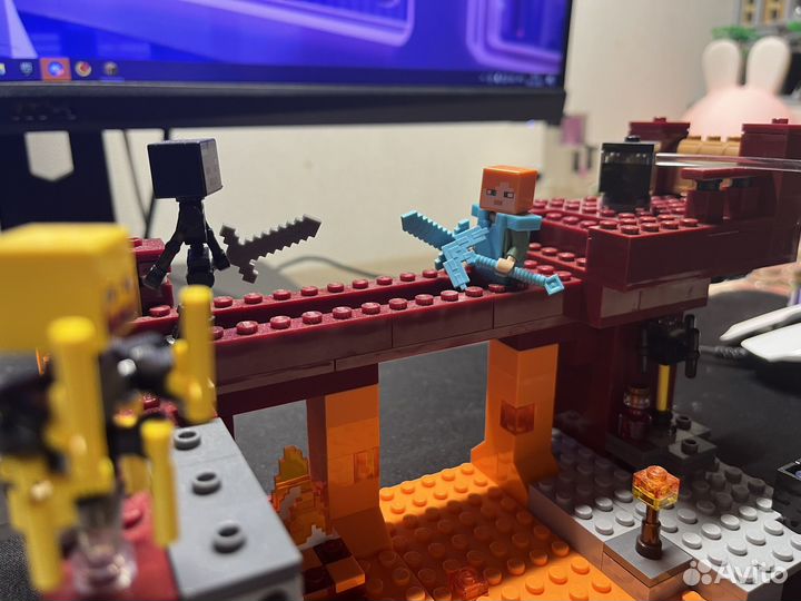 Lego minecraft Мост Ифрита