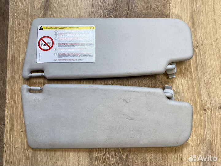 Skoda octavia a5 солнце защитные козырьки