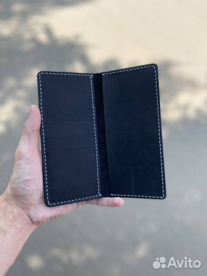 Кошелек из кожи ручной работы