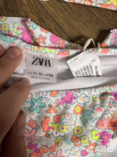 Купальник для девочки Zara и шляпка