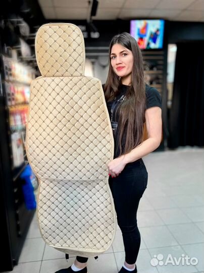 Универсальные чехлы на сиденье авто Велюр