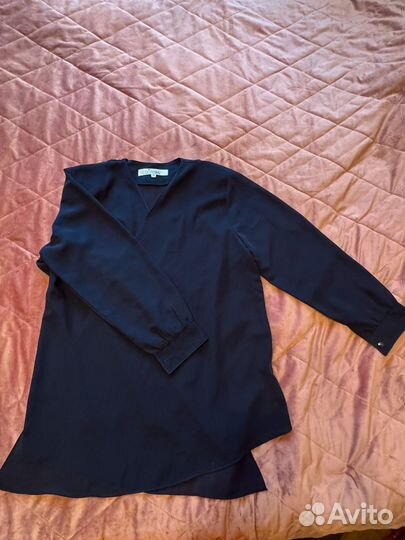 Накидка темно-синяя