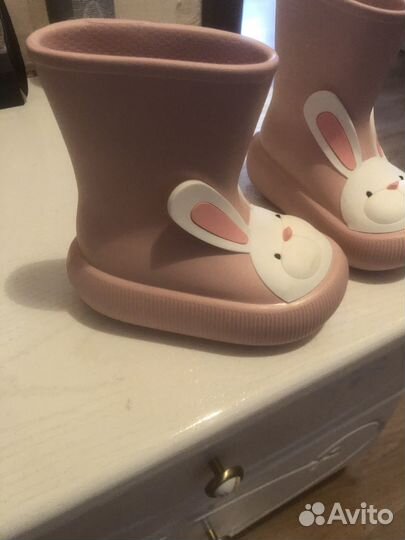 Детские резиновые сапоги 24 размер