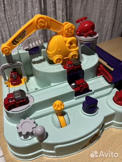 Автотрек с машинками Happy Baby