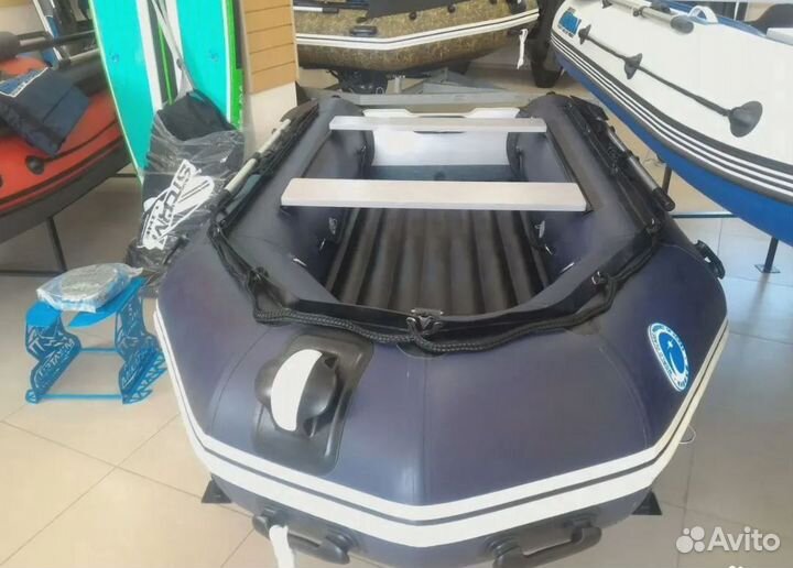 Лодка пвх Stormline Heavy Duty Air Light 340 синяя