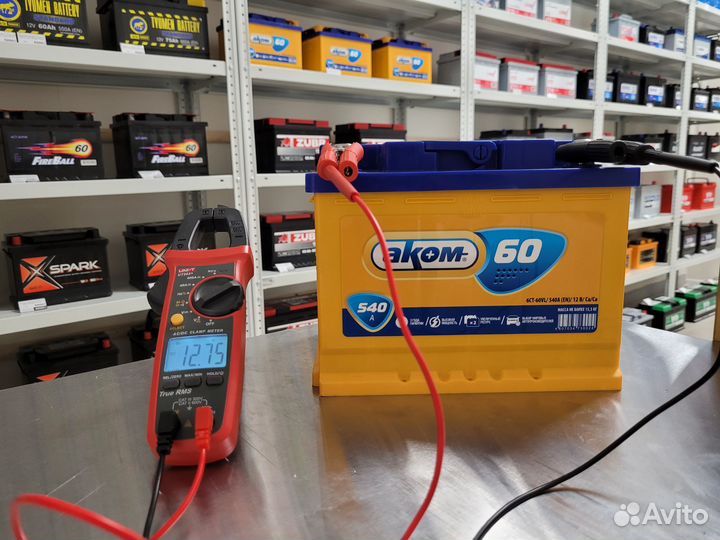 Аккумулятор akom 60Ah п.п. 540A L2R 242x175x190