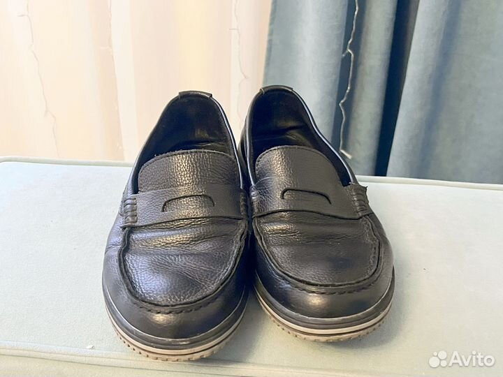 Лоферы мужские кожаные