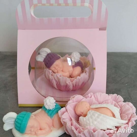 Мыло ручной работы в подарочной упаковке