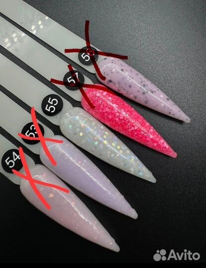 Цветная база для ногтей