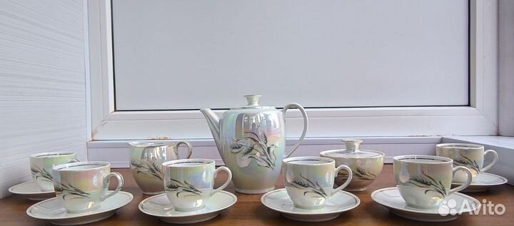 Кофейный сервиз гдр кольдиц