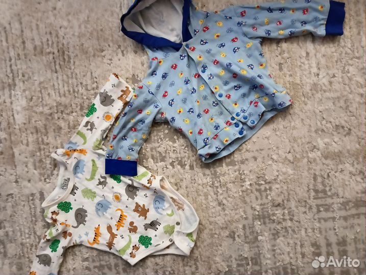 Вещи пакетом для мальчика 74р