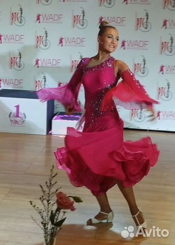 Платье для спортивных бальных танцев