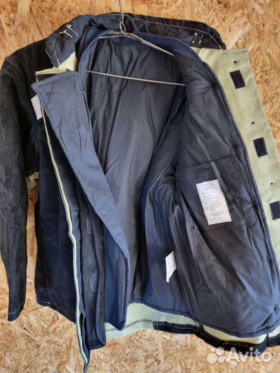 Зимний костюм защитный спилковый сварщика