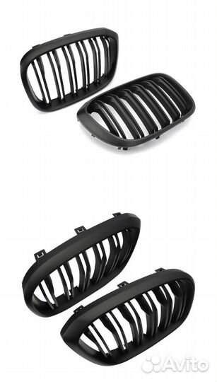 Решетка радиатора ноздри BMW X3 G01 G08 X4 G02