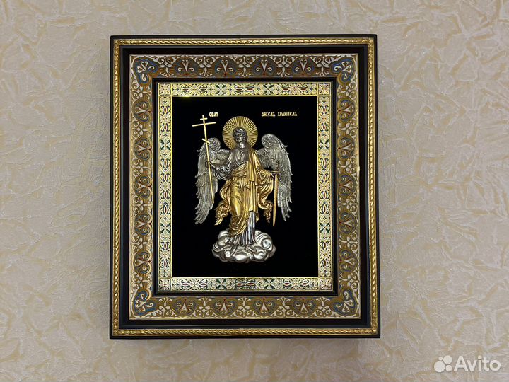 Икона Ангела хранителя р 40 на 45
