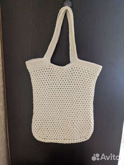 Cумка-шопер ручной работы хлопковая