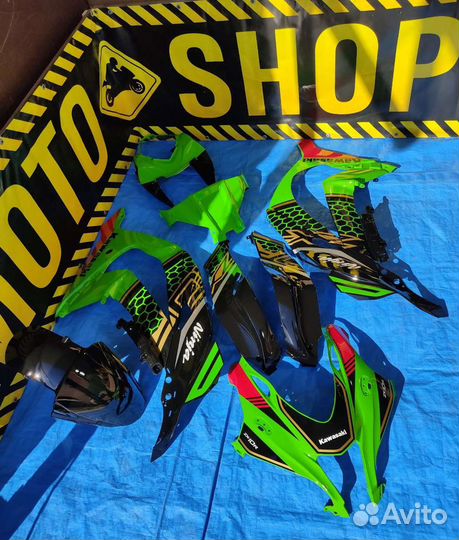 Пластик на Kawasaki zx10r 16-19