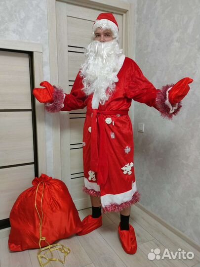 Костюм деда мороза аренда прокат