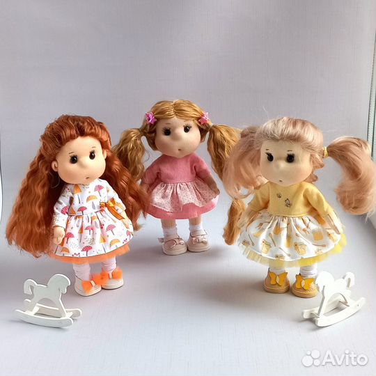 Текстильная кукла ручной работы