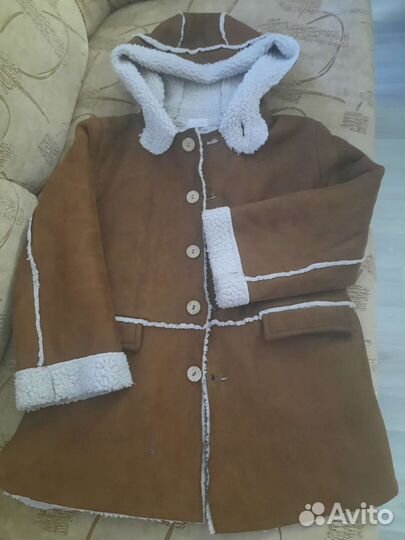 Дубленка на девочку
