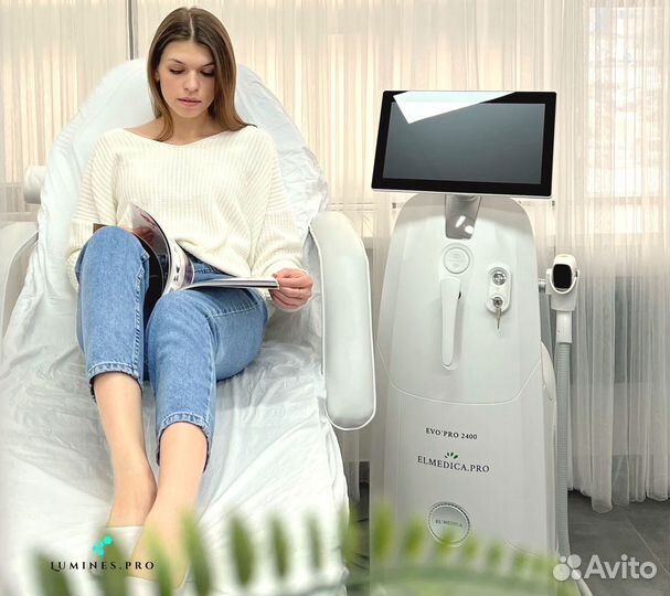 Аппарат для эпиляции Lumines’ Эво’Про 2400 Вт