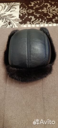 Шапка ушанка мужская