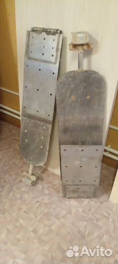 Держатели-сходни из нержавейки для мотолодок