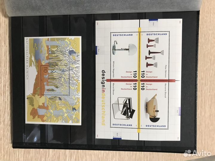 Альбом с марочными блоками