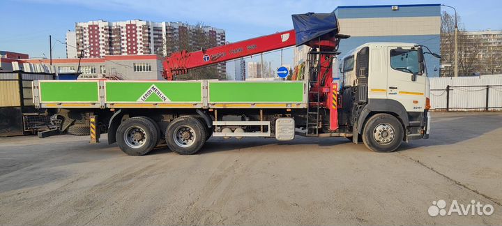 Водитель на hino 700 с кму